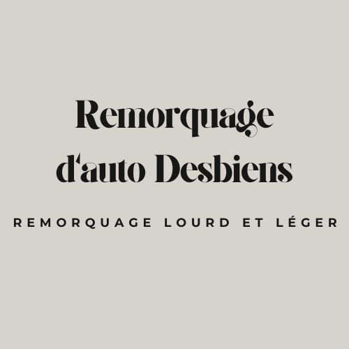 Logo Remorquage et Recyclage D\'Autos Desbiens - Poids Lourd et Léger