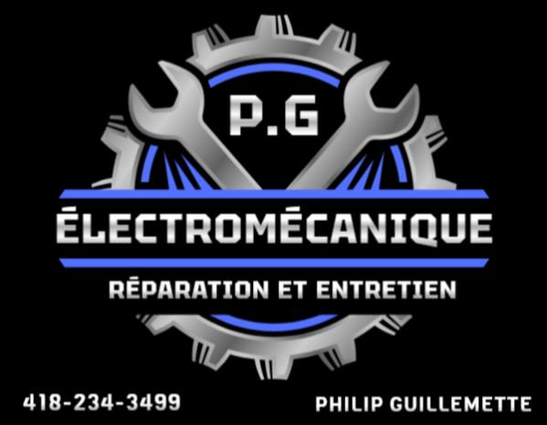 Logo Electromécanique P.G. - Mécanique Industrielle, Électromécanicien Saint-François-de-la-Rivière-du-Sud
