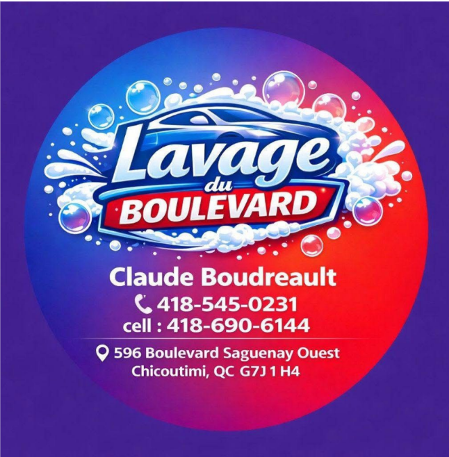 Logo Lavage Boulevard - Lave-Auto Chicoutimi