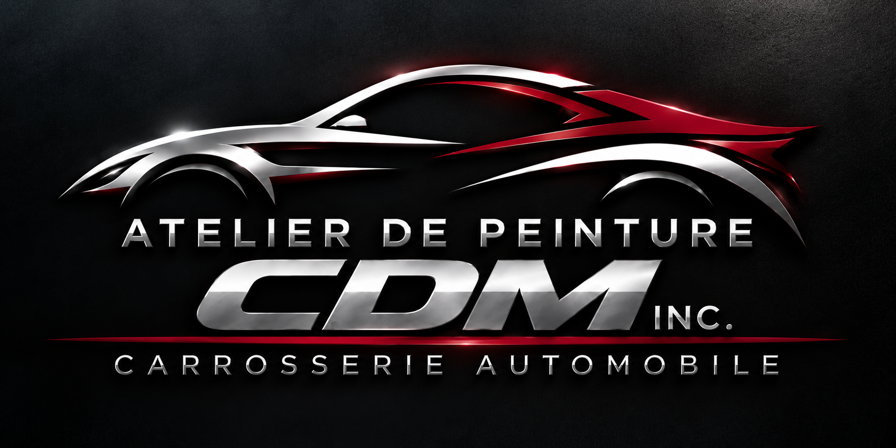 Logo Atelier de Peinture CDM Inc. - Carrosserie Saint-Jean-sur-Richelieu