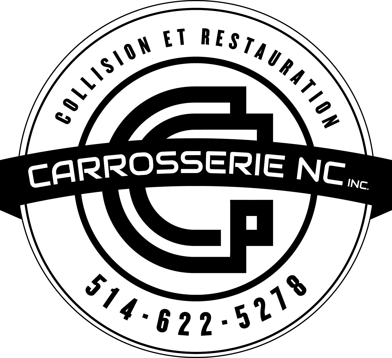 Logo Carrosserie NC Inc. - Carrosserie Saint-Dominique