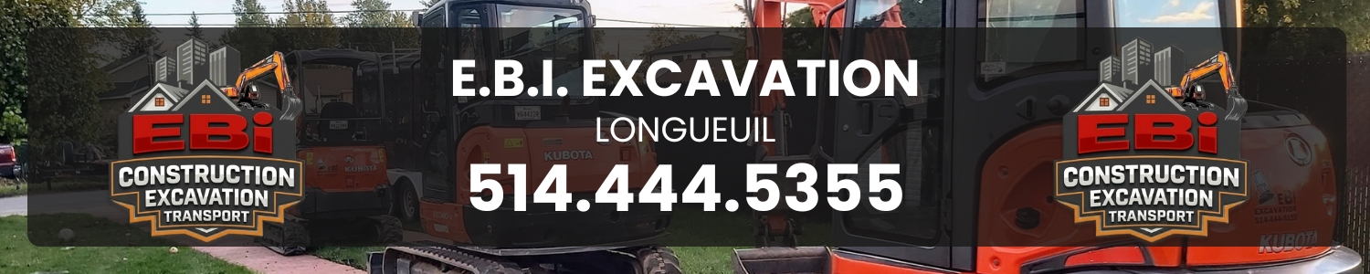 E.B.I. Excavation - Mini-excavation Chambly