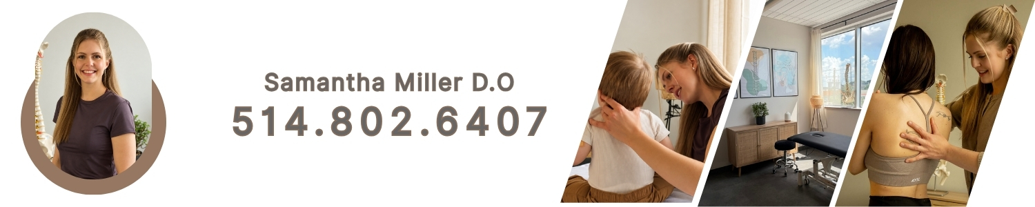 Samantha Miller D.O  Ostéopathe Saint-Jean- sur -Richelieu